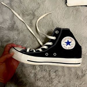 Converse shoes worn once!